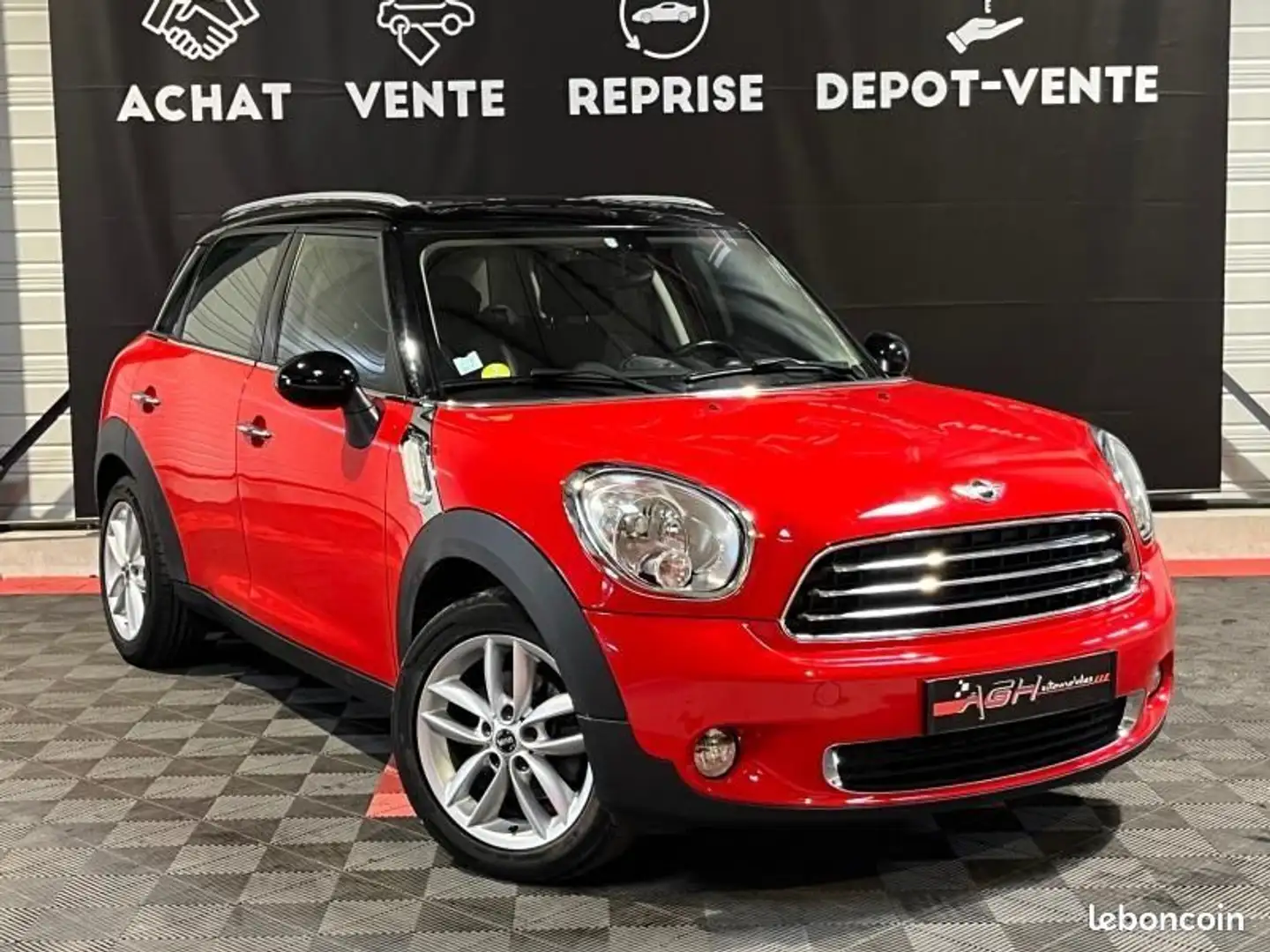 MINI Cooper Countryman Cooper D 112ch Pack Chili ALL4 BVA Rojo - 2