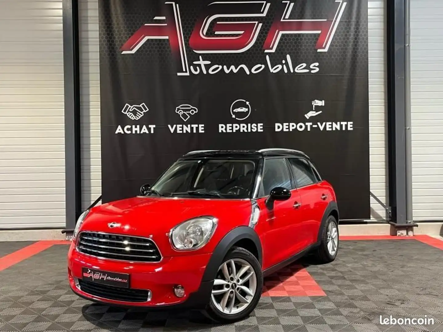 MINI Cooper Countryman Cooper D 112ch Pack Chili ALL4 BVA Rojo - 1