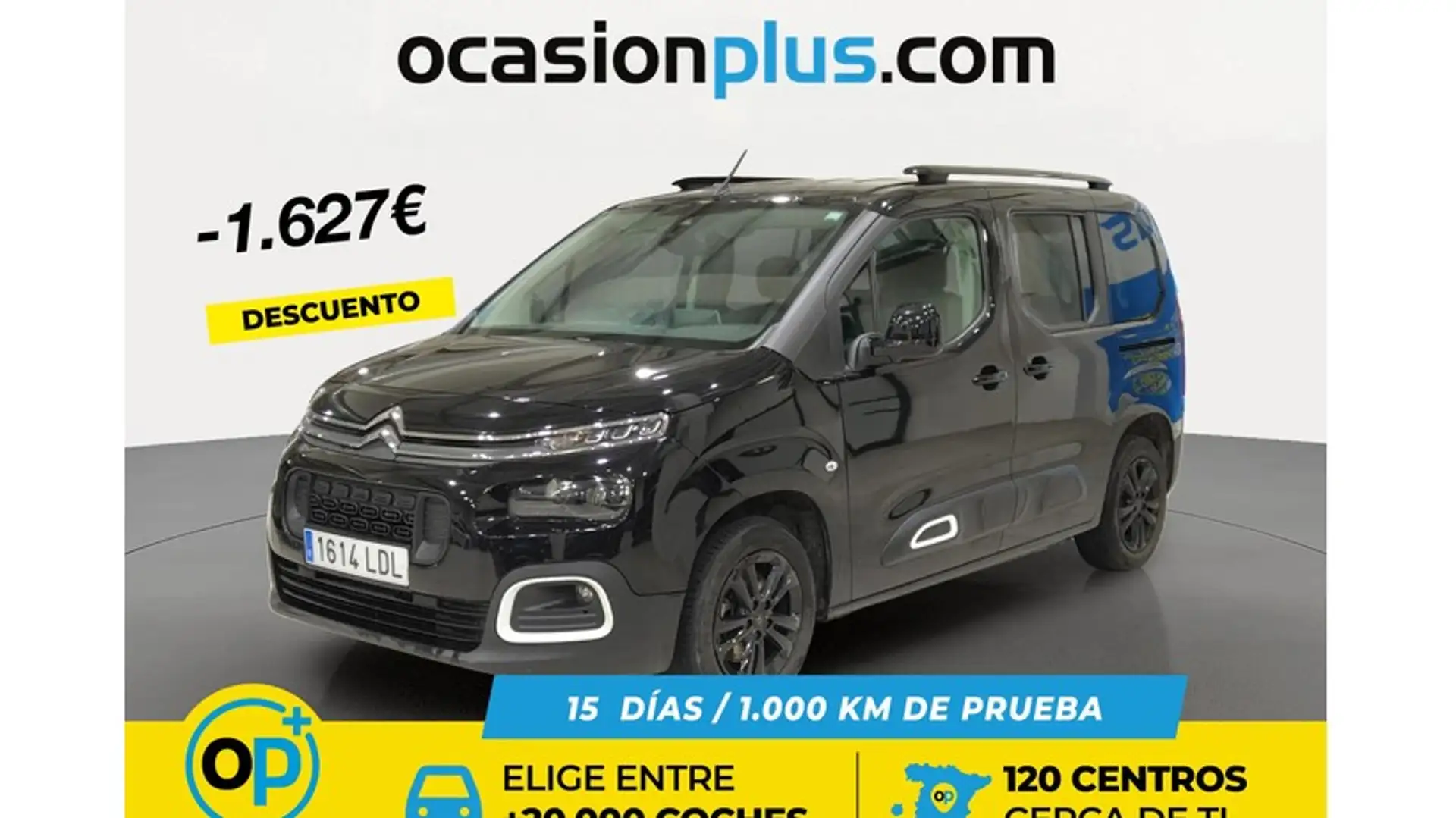 Citroen Berlingo BlueHDi S&S Talla M 100 años 130 Negro - 1
