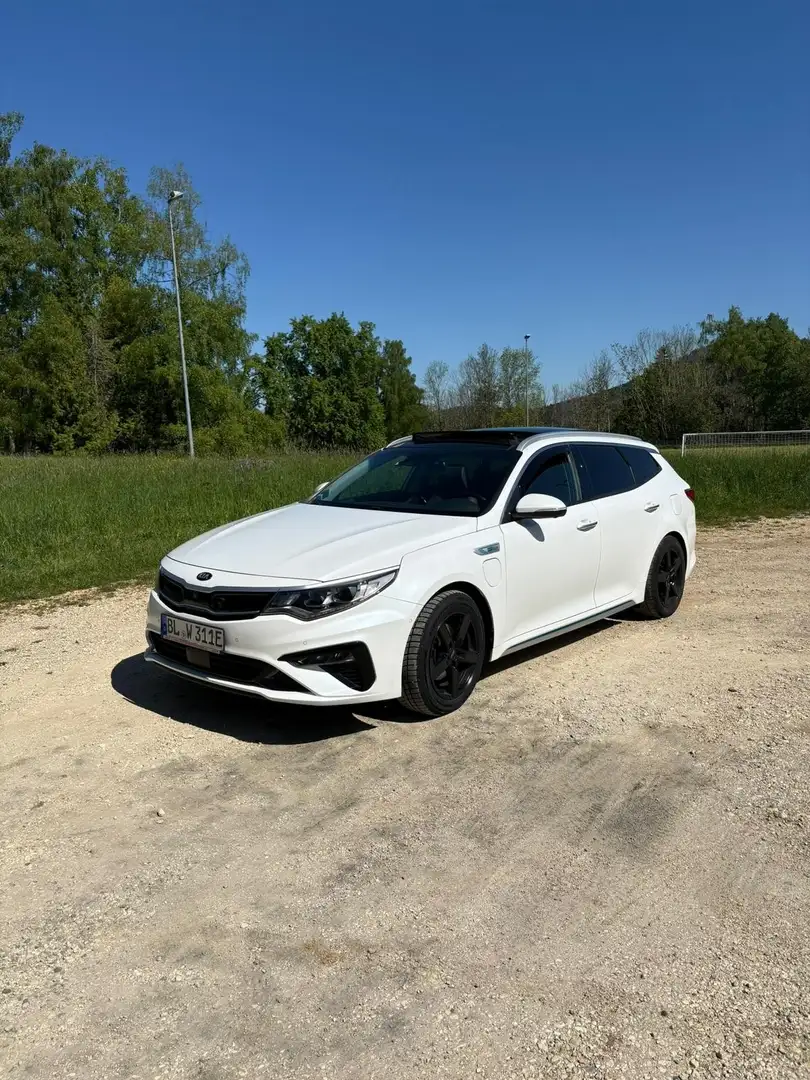 Kia Optima Spirit Hybrid (PHEV) Weiß - 1