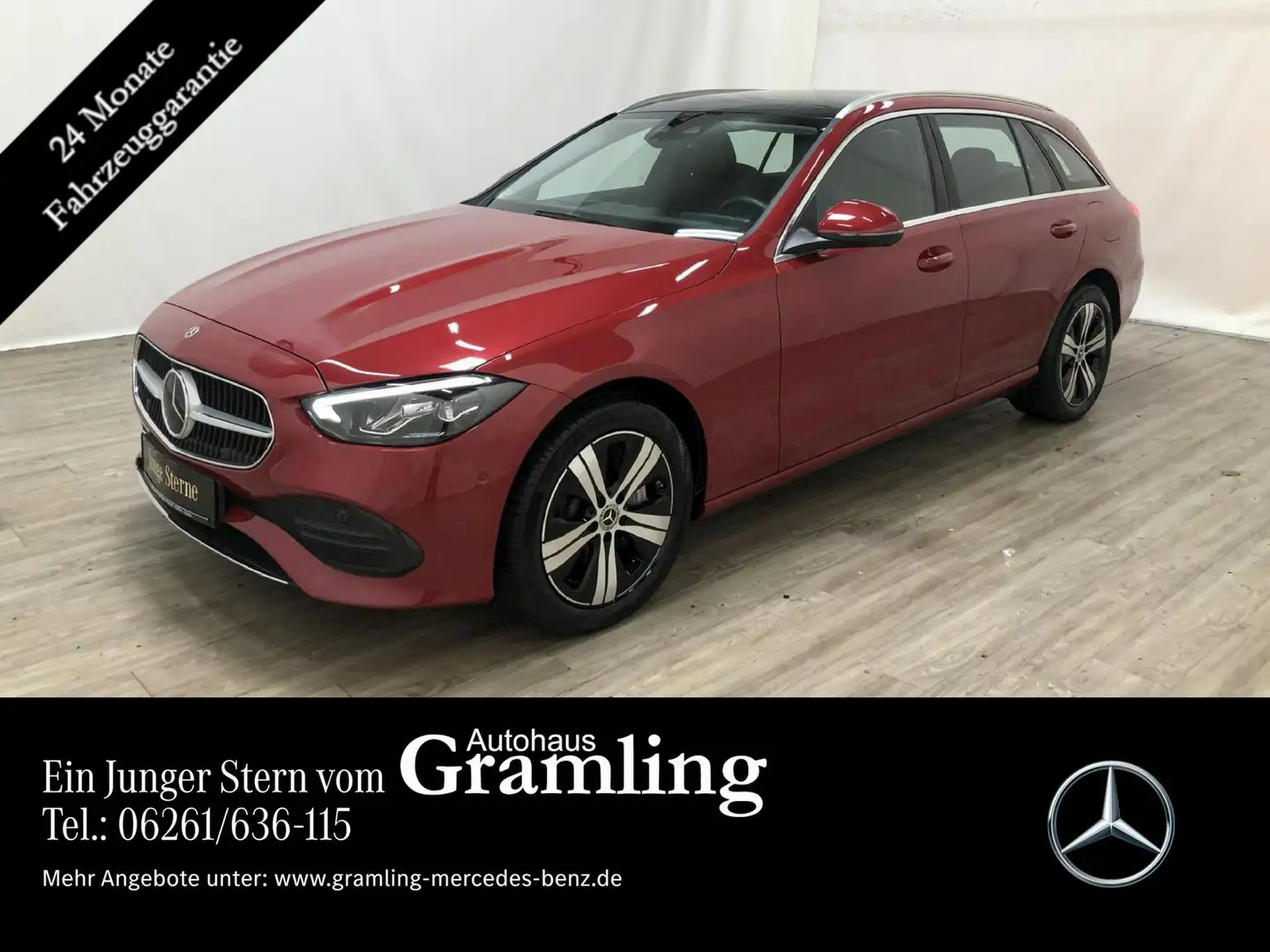 Mercedes-Benz C 300 e T AVANTGARDE Pano*AHK*Distronic*LED*360° Rot - 1