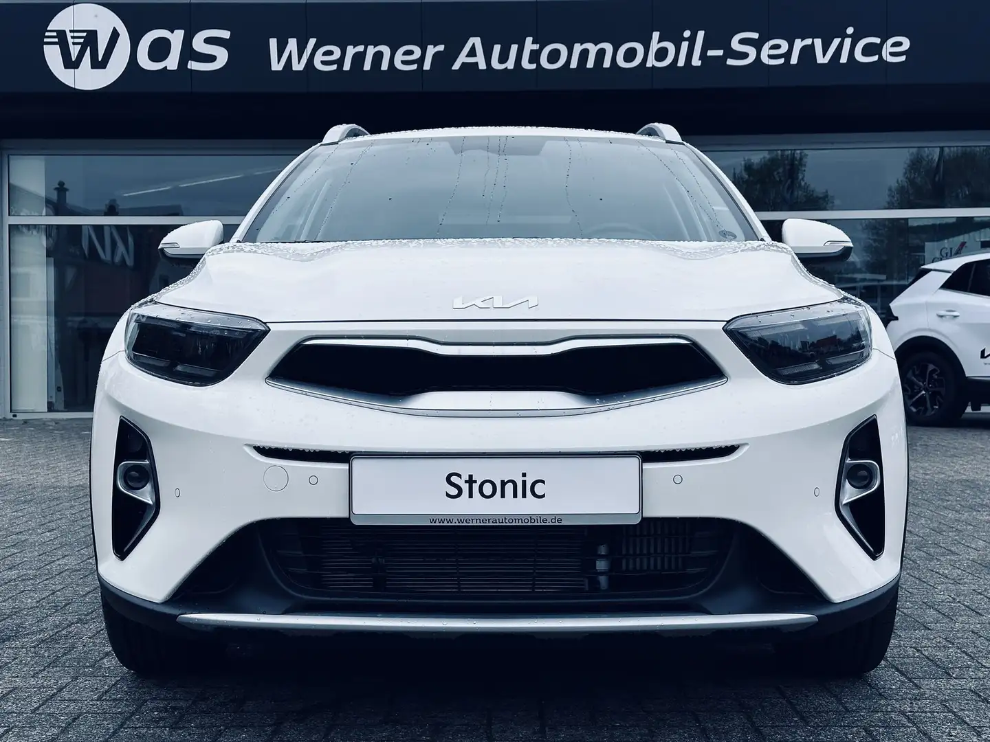 Kia Stonic 1.0 T-GDI 48V Spirit DCT Blanc - 2