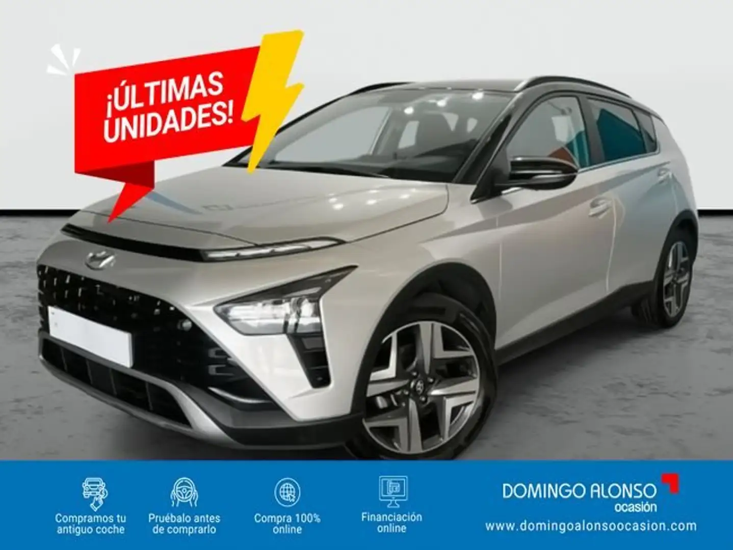 Hyundai BAYON FL 1.0 T-GDi 73,6 kW (100 CV) Híbrido 48V MT6 2WD Gris - 1