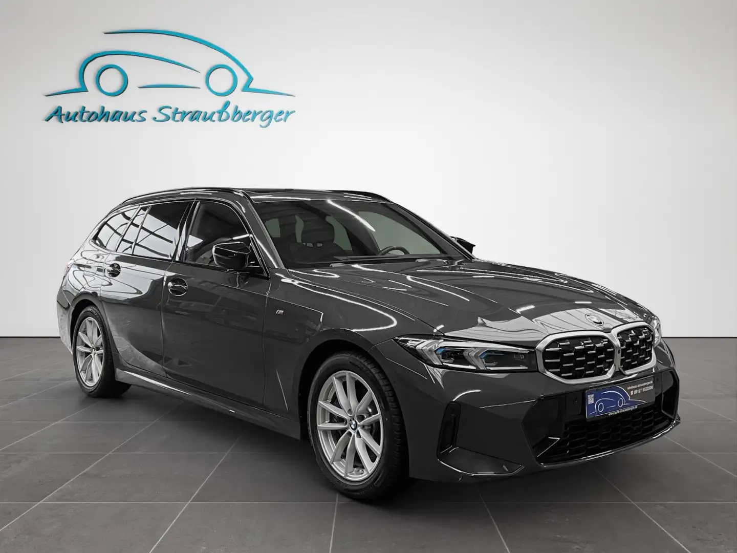 BMW 340 M340xi Touring AHK PANO HuD 360° KZU 3ZK Memory Gri - 2