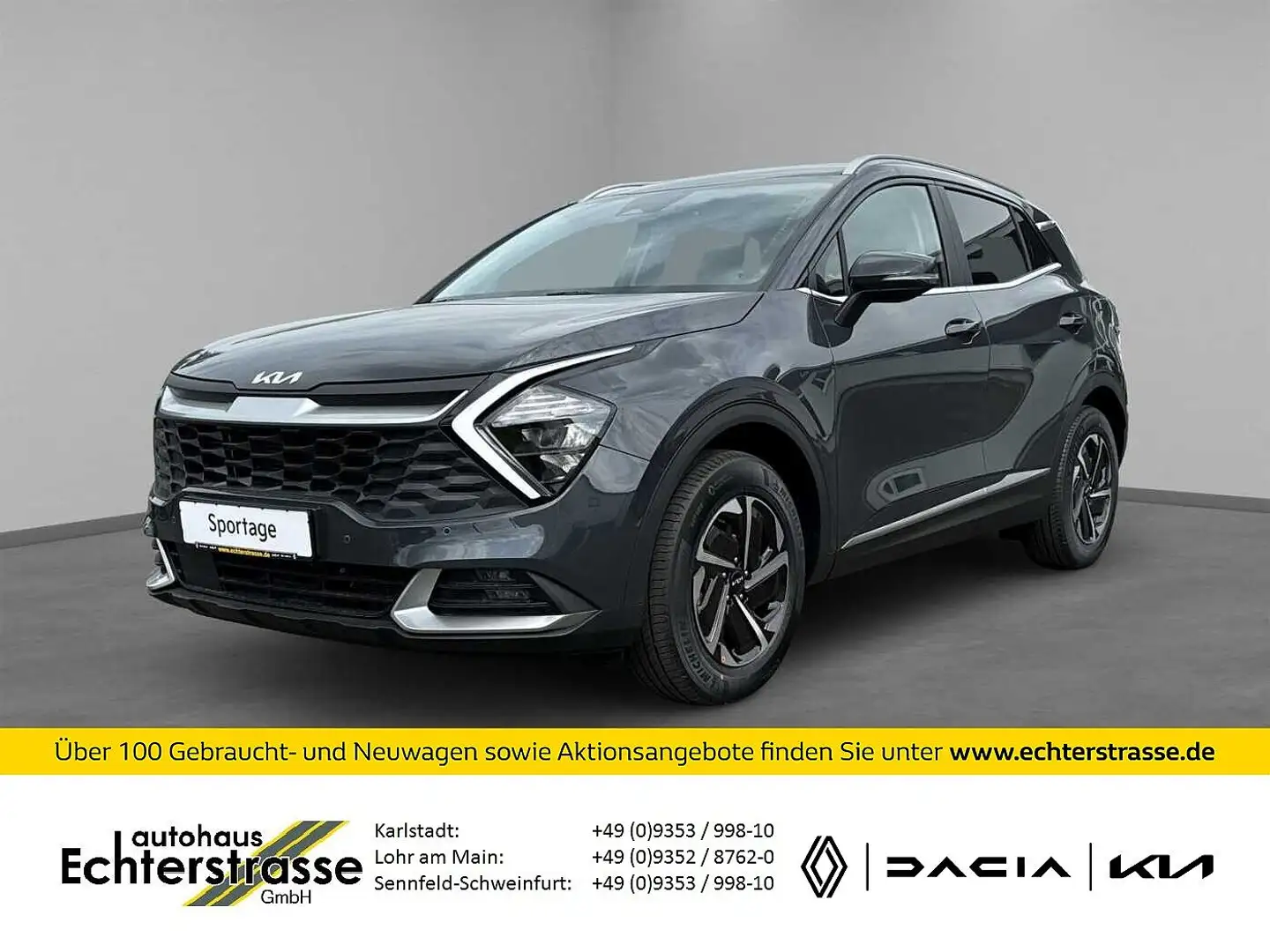 Kia Sportage Vision 1.6 T-GDI Plug-in Hybrid AWD Grau - 1