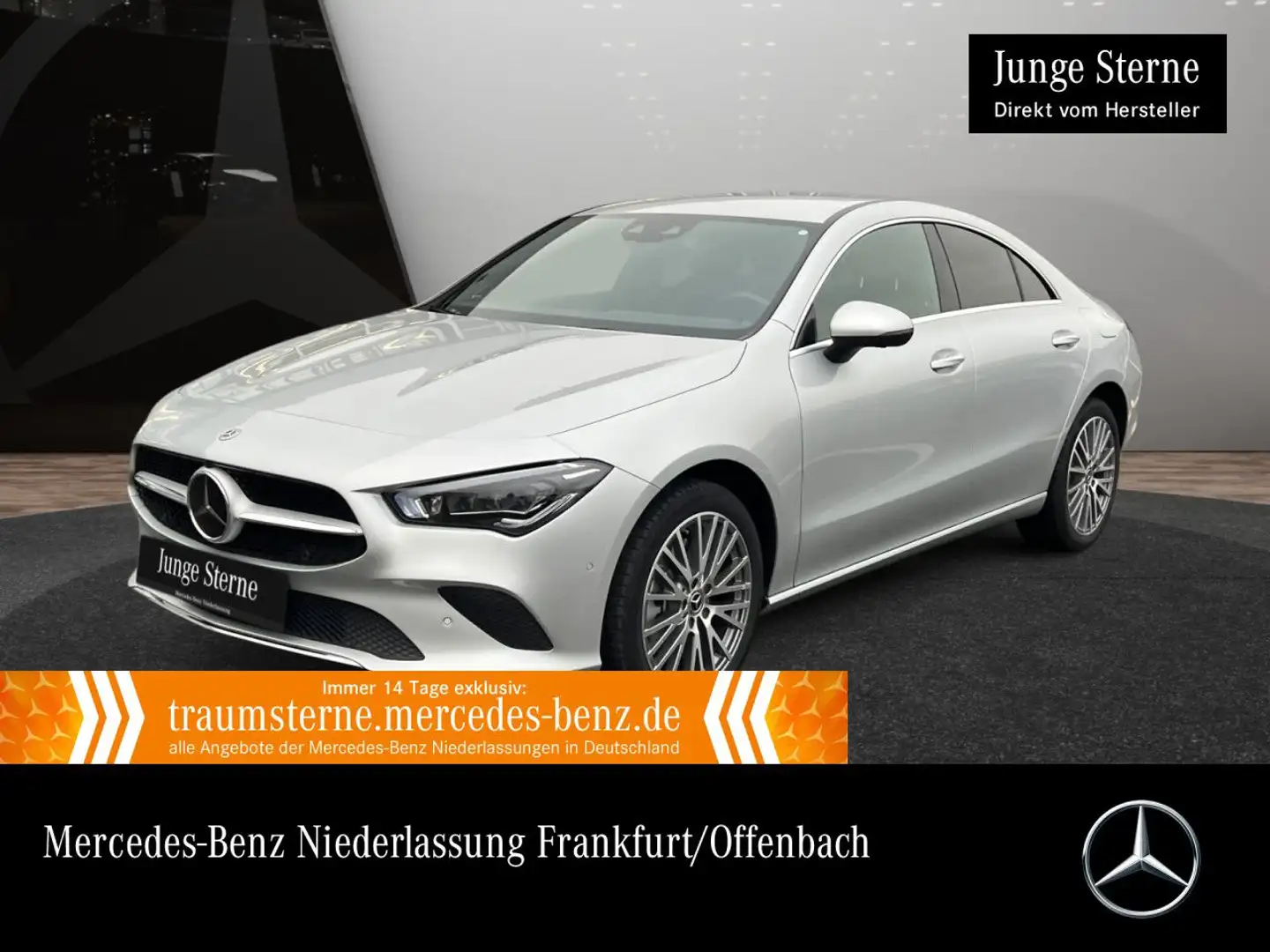 Mercedes-Benz CLA 250 e PROGRESSIVE+360°+MULTIBEAM+BURMESTER+8G Silber - 1