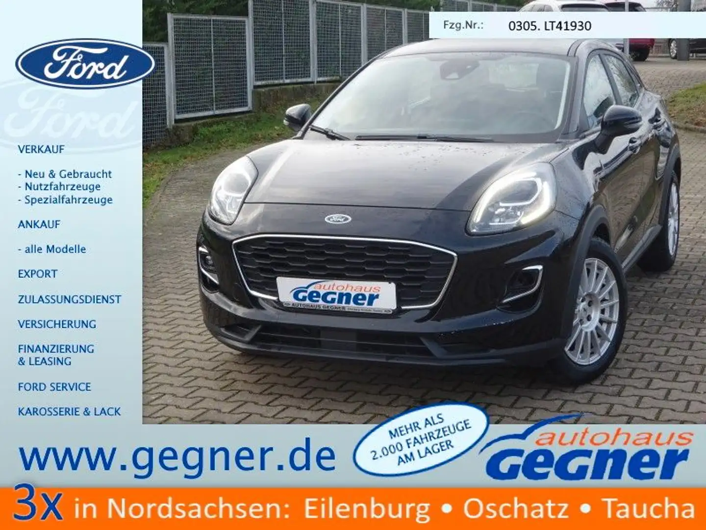 Ford Puma 125PS Cool&Connect SYNC3 Winter Noir - 1
