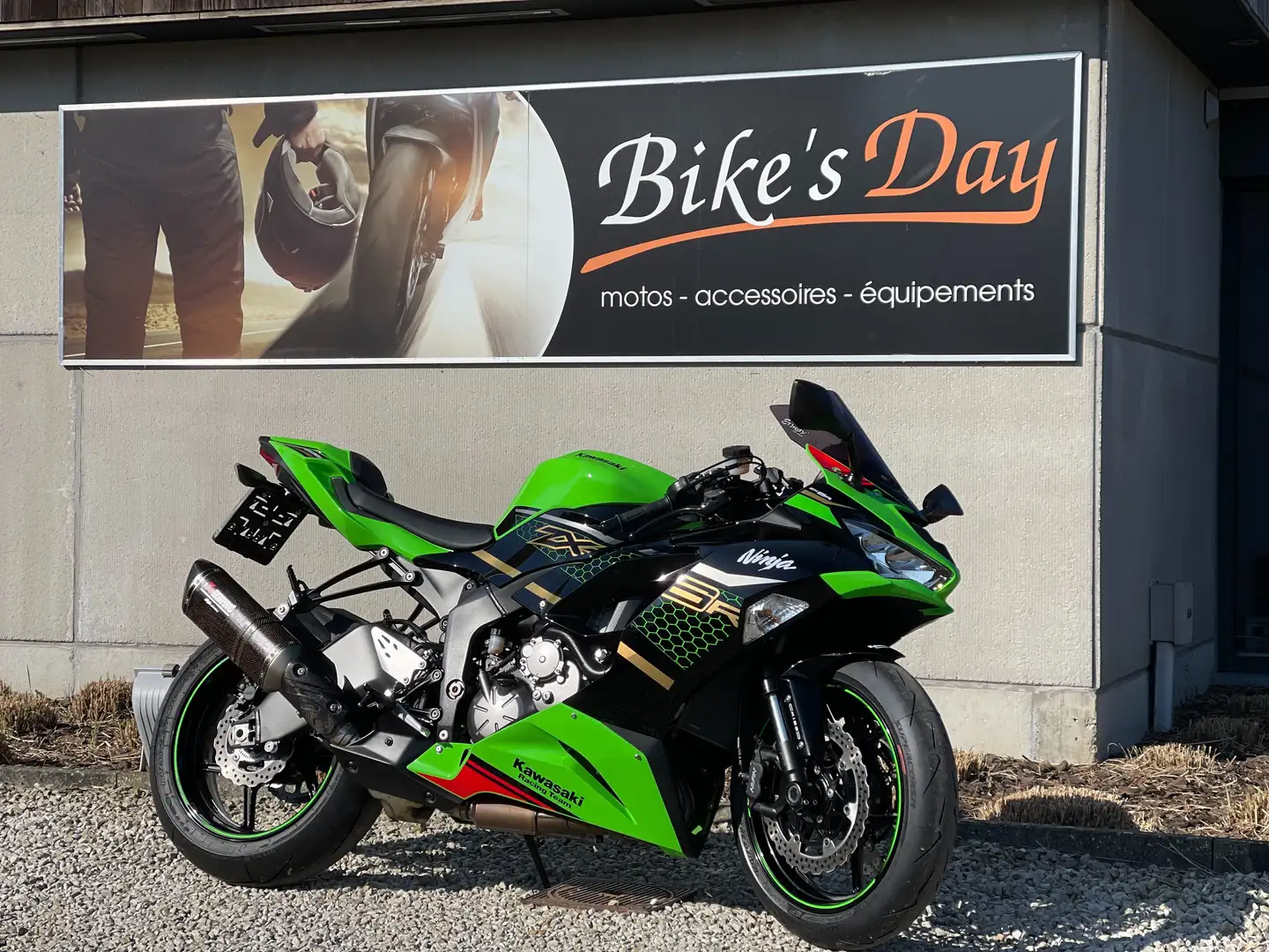 Kawasaki Ninja ZX-6R Vert - 1