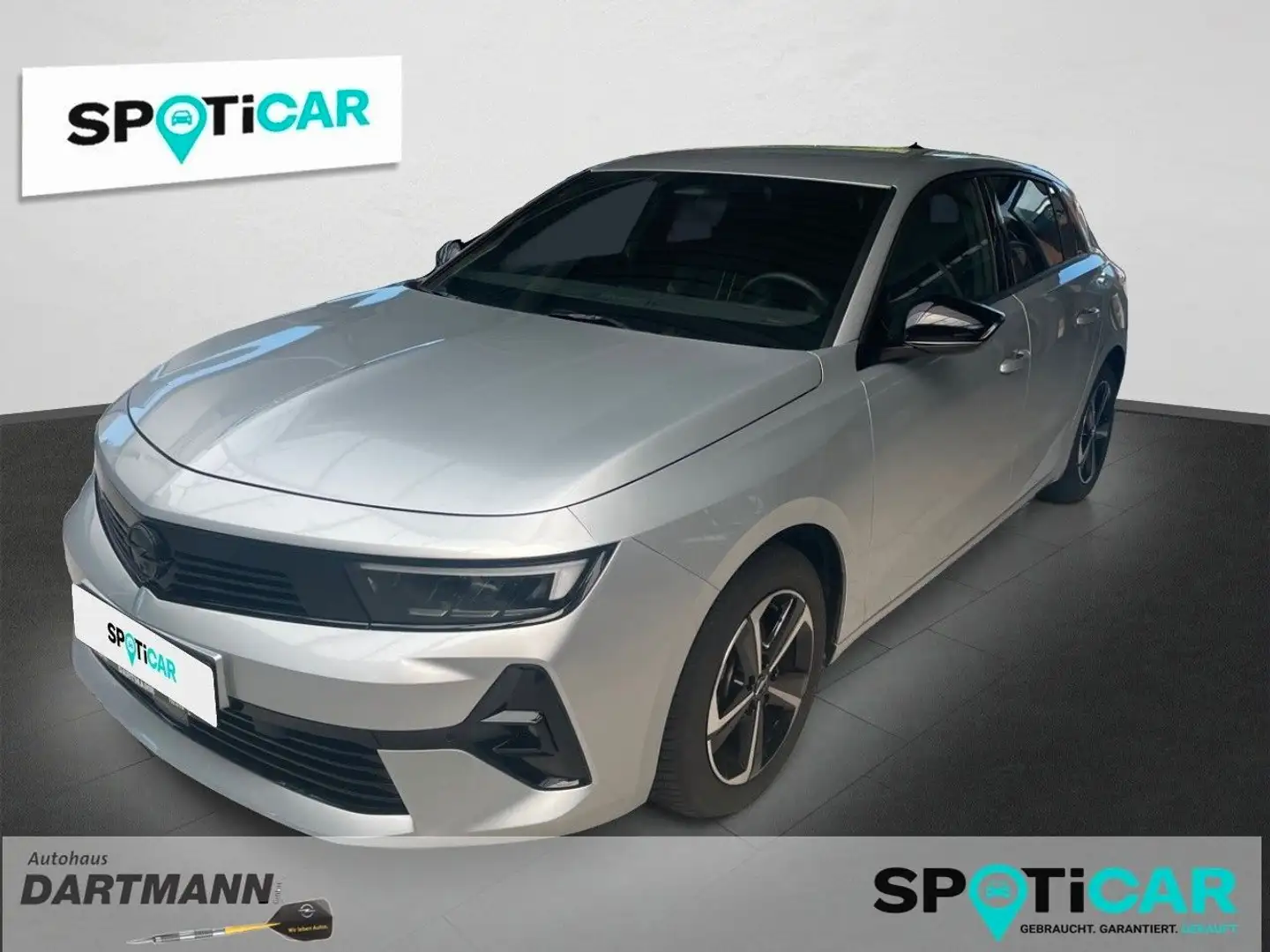 Opel Astra Lim. 5-trg. GS AHK,SHZ,LHZ,Allw.,AGR Sitz Grijs - 1