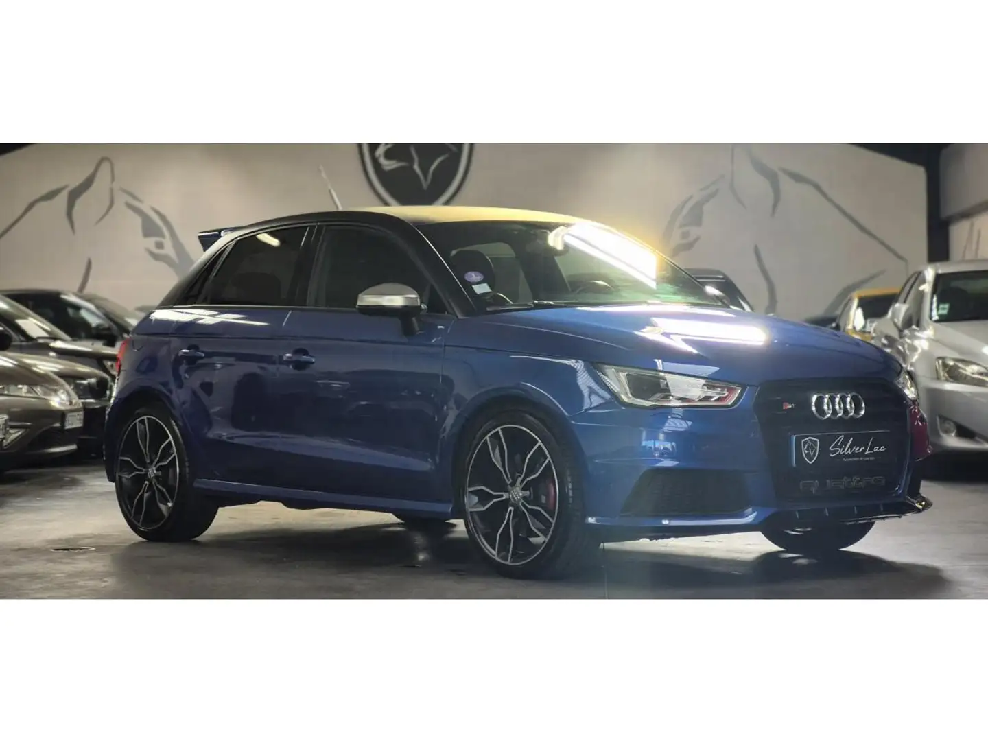 Audi A1 QUATTRO 2.0 TFSI 231 PHASE 2 / BOITE MANUELLE / BE Blau - 1
