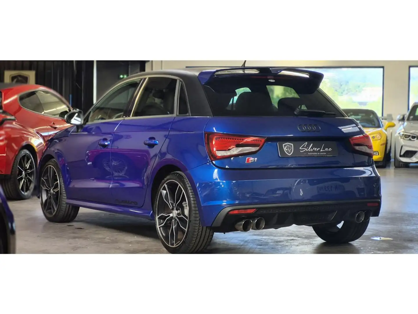 Audi A1 QUATTRO 2.0 TFSI 231 PHASE 2 / BOITE MANUELLE / BE Blau - 2