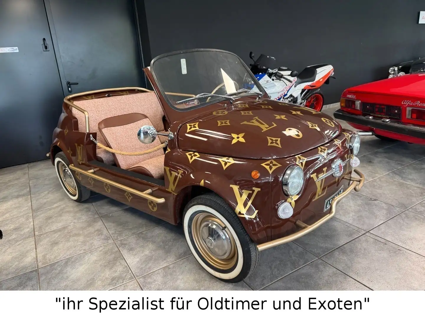 Fiat 500 Jolly Spiaggina Neuaufbau Brun - 1