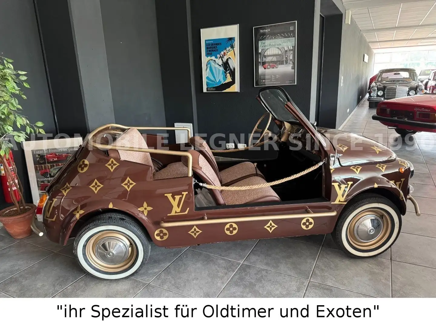 Fiat 500 Jolly Spiaggina Neuaufbau Braun - 2