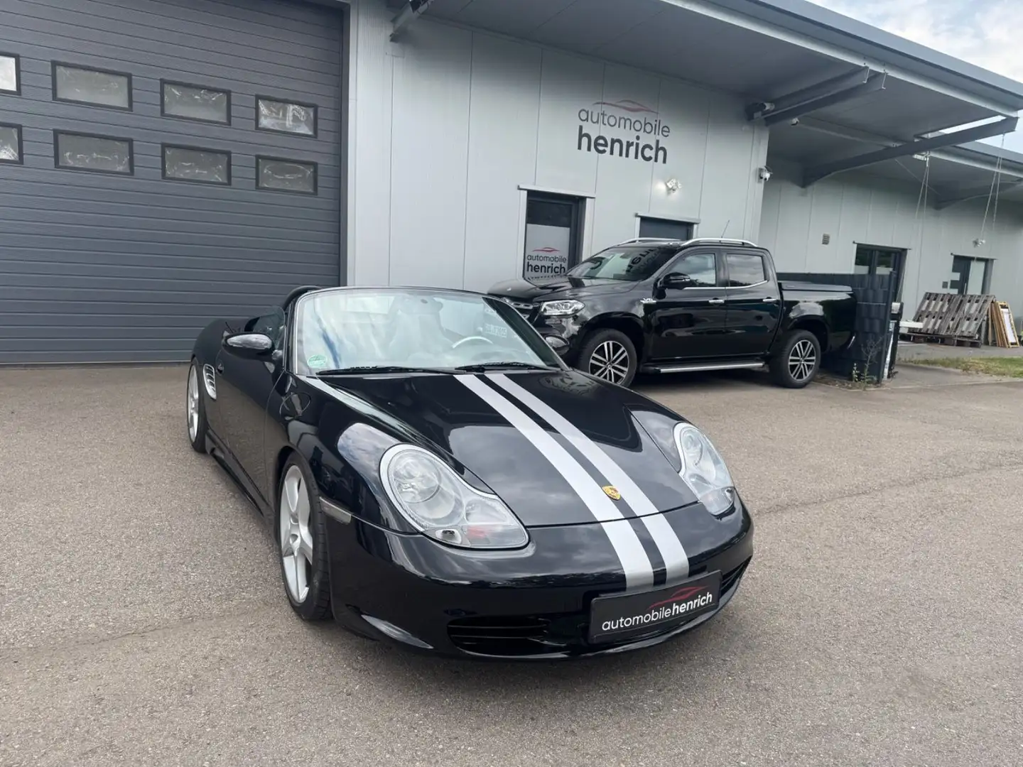 Porsche Boxster S 3.6 9FF Umbau 320PS,Deutsches Fzg,911 Schwarz - 2