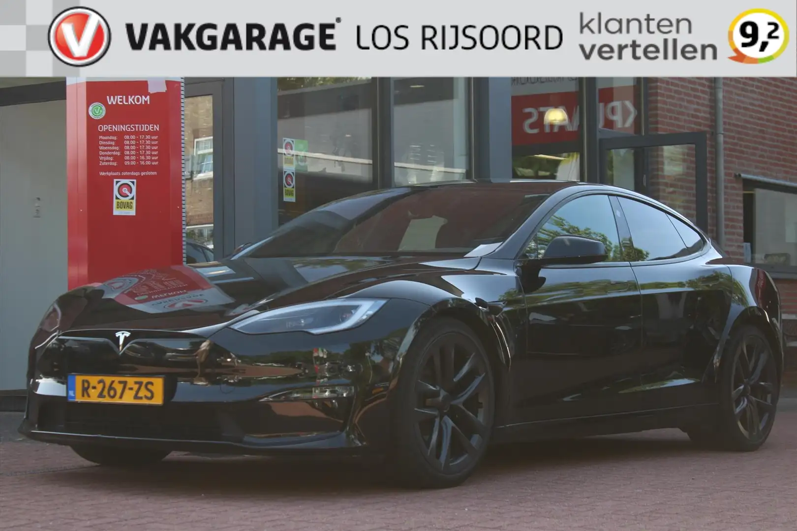 Tesla Model S Plaid+ | 1100PK | Full-Self Driving | Trekhaak | Y Negro - 1