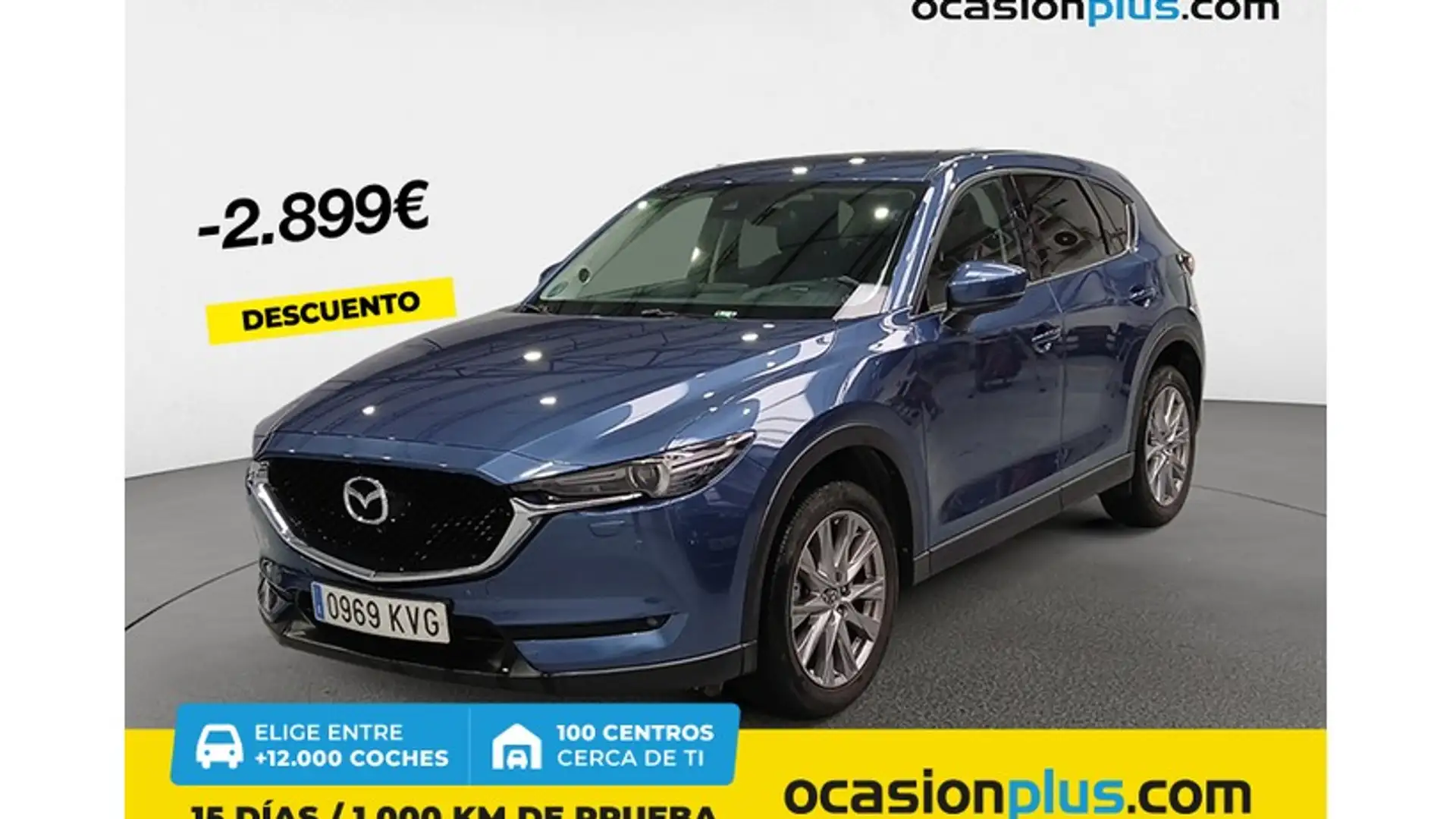 Mazda CX-5 2.2 Skyactiv-D Zenith AWD 135kW Azul - 1