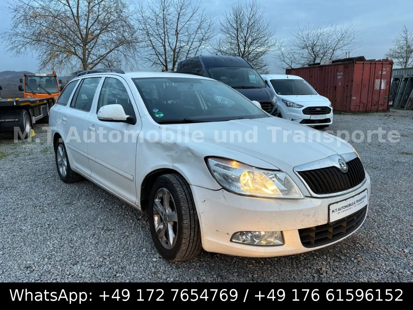 Skoda Octavia Ambition *KLIMA*SHZ*TEMPO*PDC*AIRBAGS-OK Blanc - 1