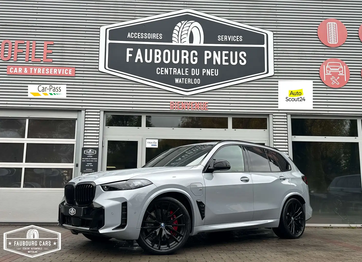 BMW X5 *TVA-21-VAT*BMW-12/2026-GARANTIE*DRIVING+PARK-PRO* Gris - 1