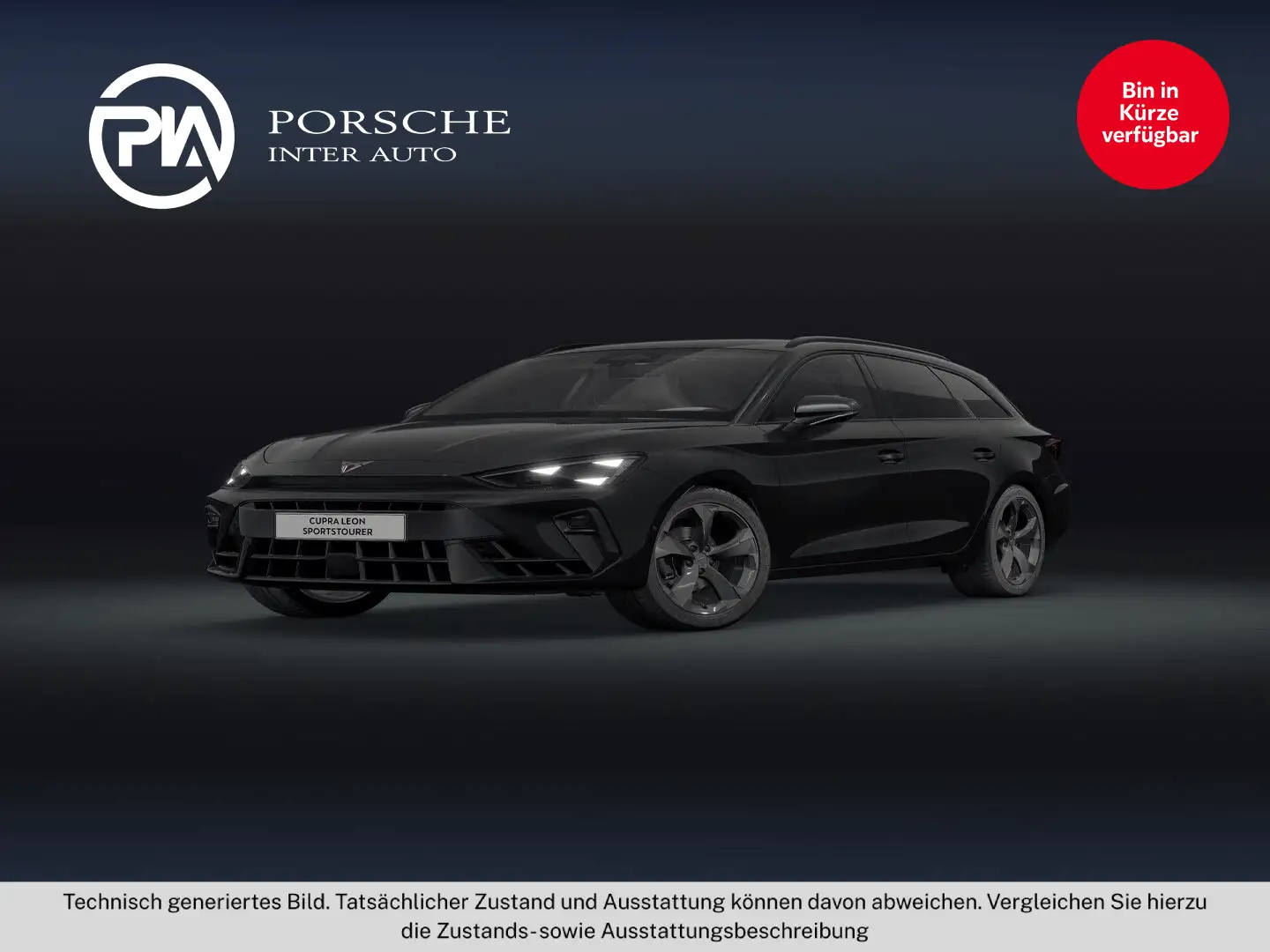 CUPRA Leon 1.5 eTSI DSG Schwarz - 1