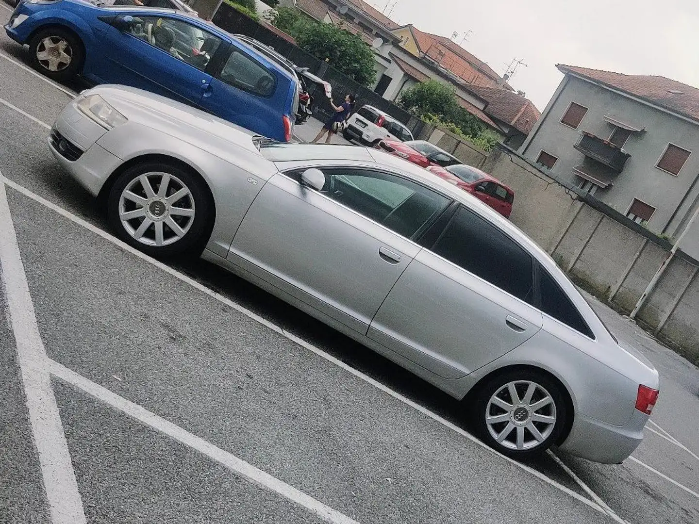 Audi A6 A6 III 2004 Berlina 3.0 V6 tdi quattro tiptronic Grigio - 2