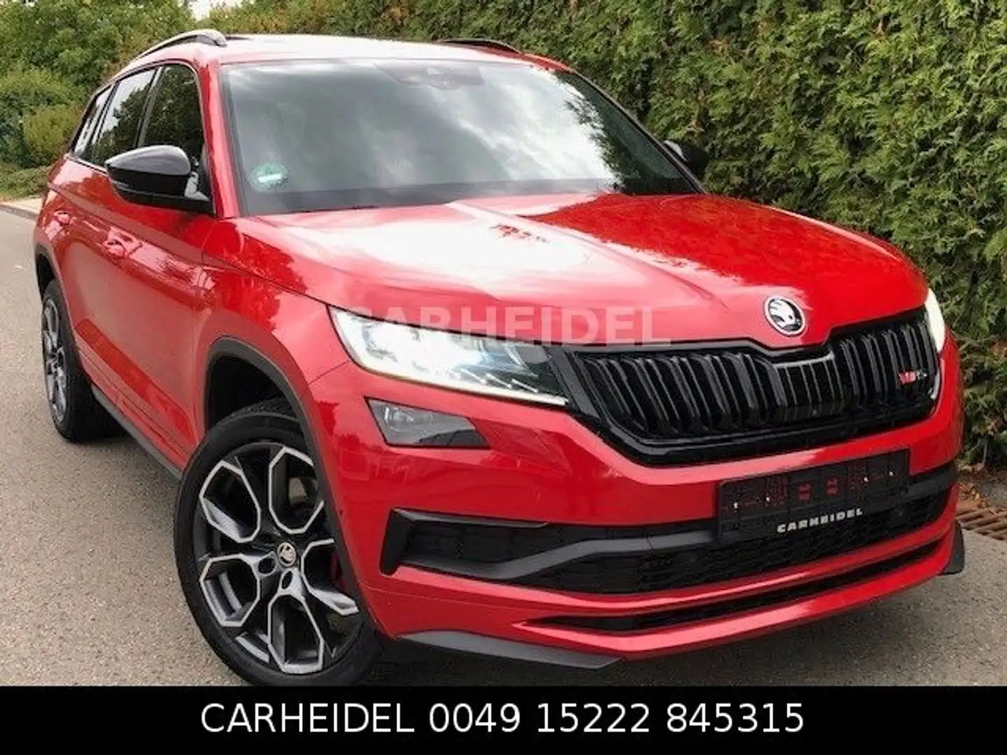 Skoda Kodiaq RS SPORT 4x4 7SITZE STHZ SHZ NAVI 360CAM Rouge - 2