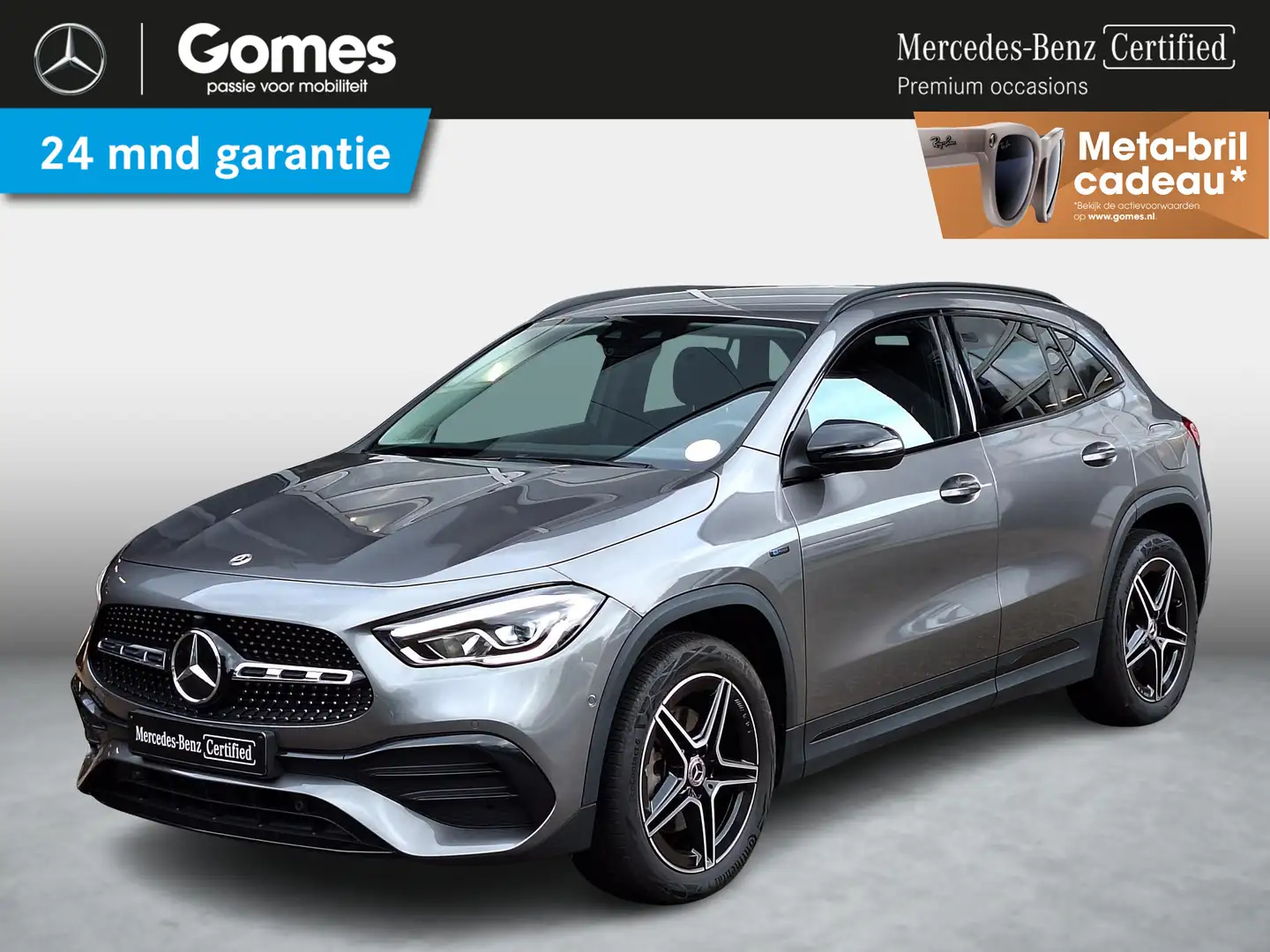 Mercedes-Benz GLA 250 e | AMG Line | Night pakket | Parkeersensoren rond Gris - 1