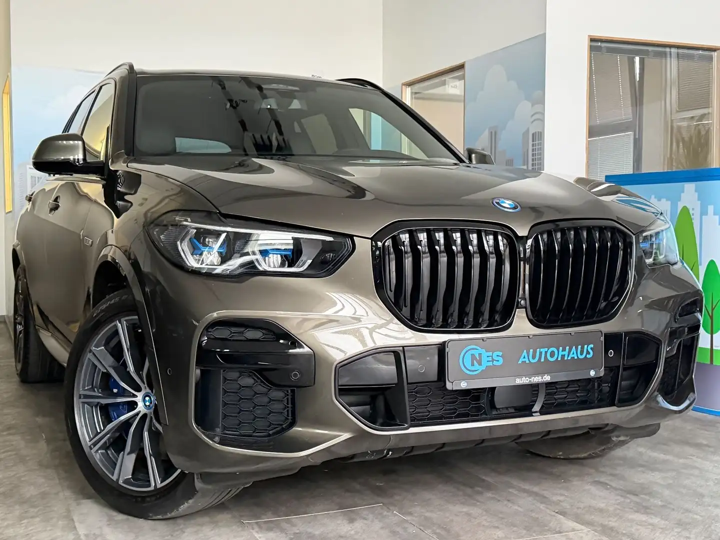 BMW X5 xD 45e ACC*M SPORT*LASER*360*HUD*KEY*HiFi*20' Gris - 2