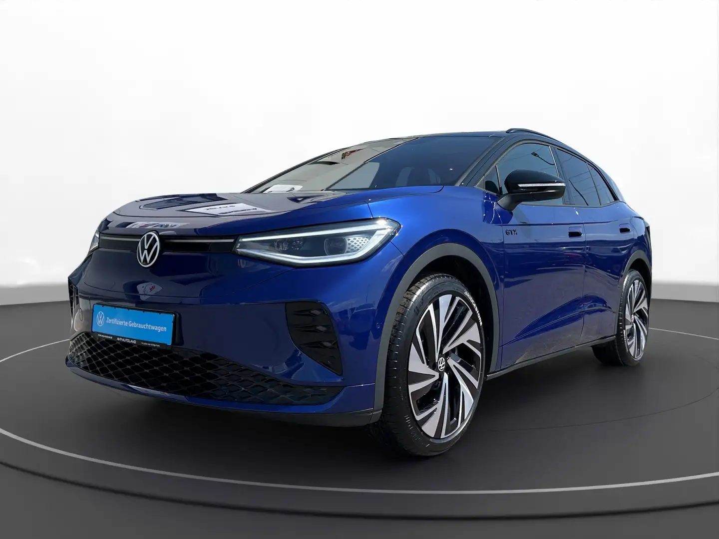 Volkswagen ID.4 GTX 4MOTION | AHK | LED | NAVI | PANO | Bleu - 2