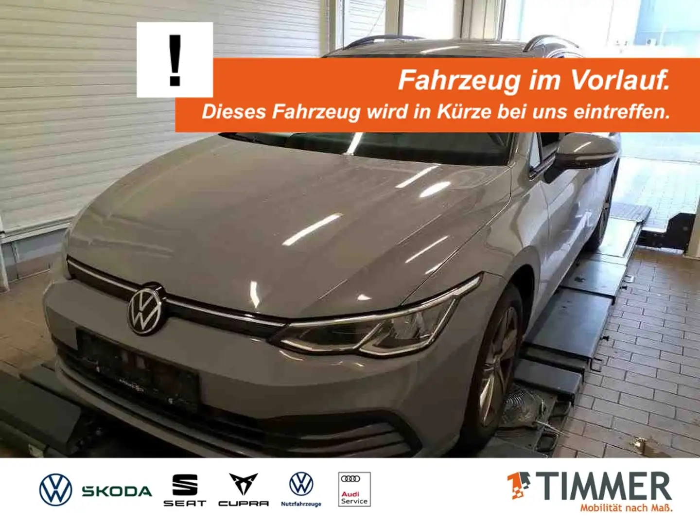 Volkswagen Golf Variant VIII Variant 2.0 TDI DSG LIFE +AHK +LED +ACC +VIR Gris - 1