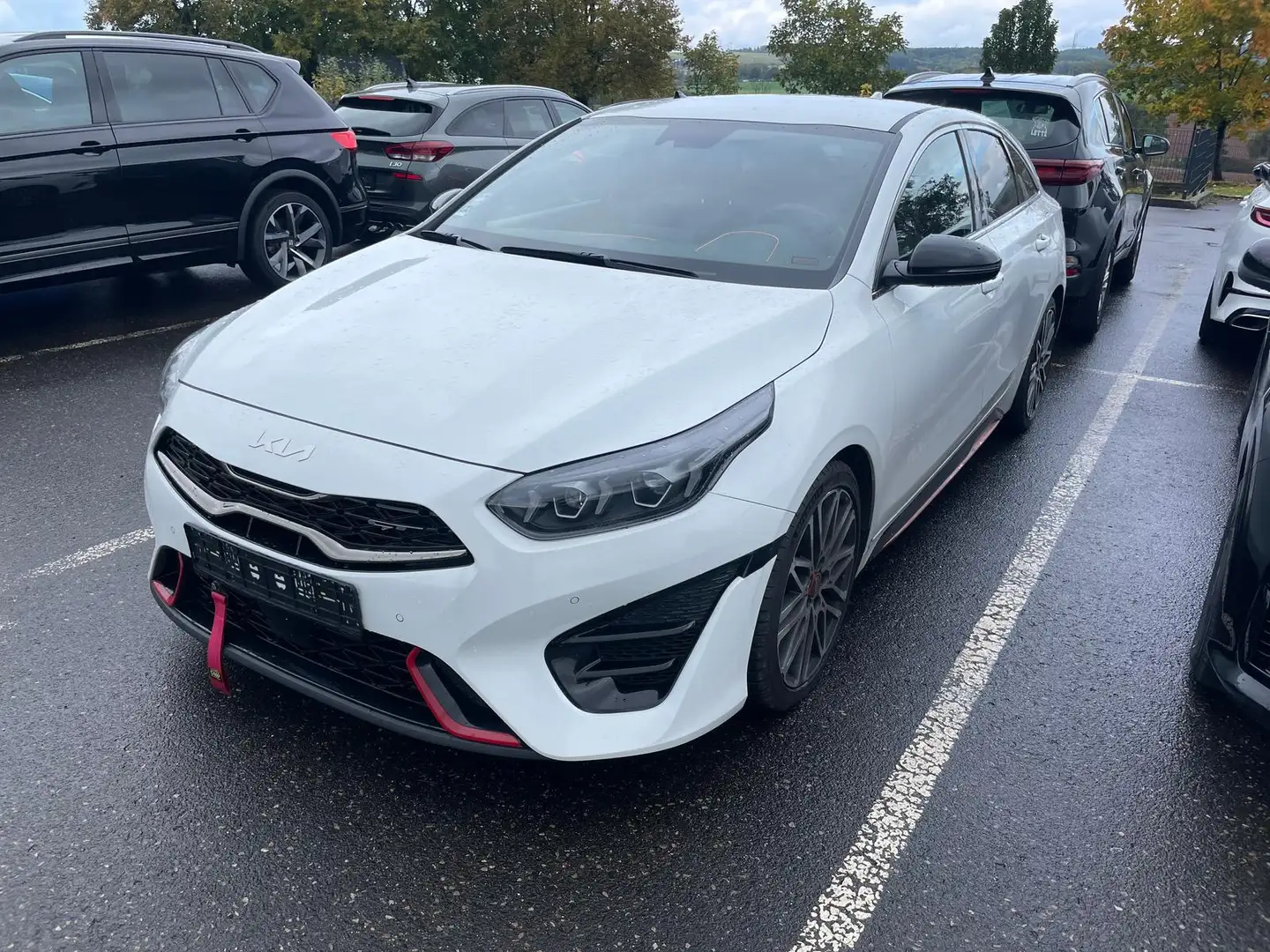 Kia ProCeed / pro_cee'd 1.6 TGDI DCT GT Komfort Navi|4xSHZ Weiß - 2