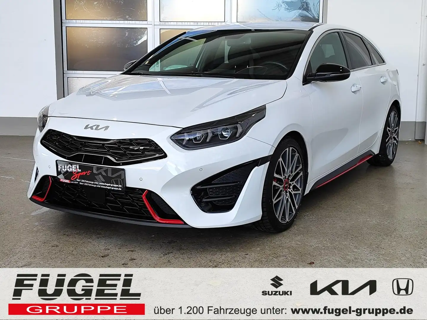 Kia ProCeed / pro_cee'd 1.6 TGDI DCT GT Komfort Navi|4xSHZ Weiß - 1
