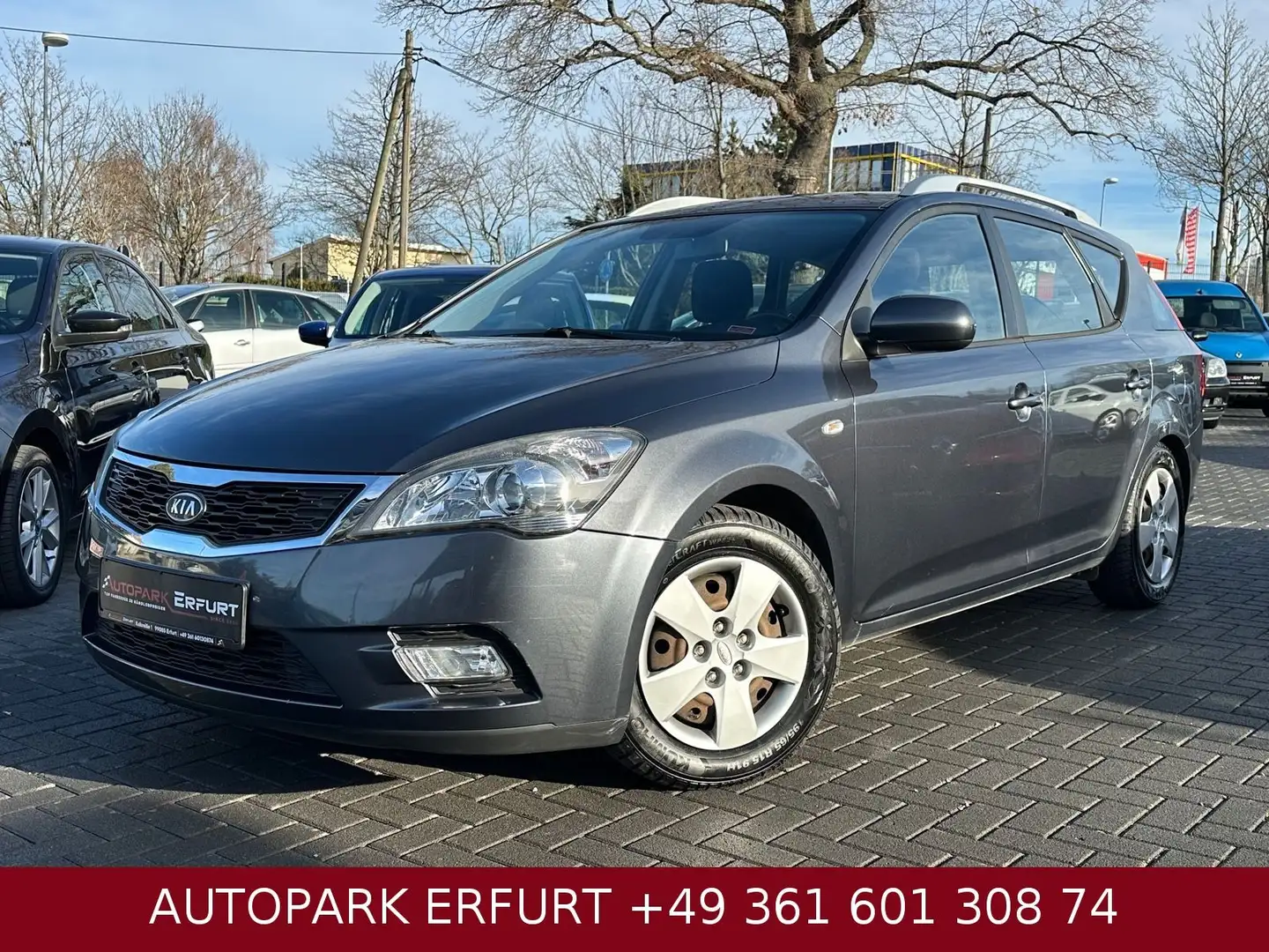 Kia Ceed / cee'd *Klima*Klima*StzH*Phone*TÜV+SERV+GAR Gris - 1