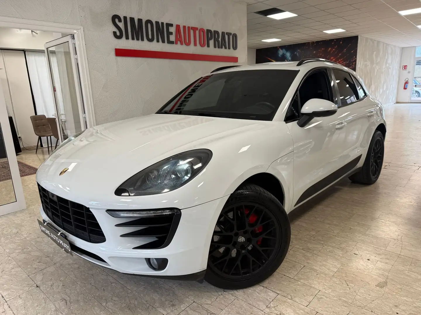 Porsche Macan Macan I 2014 3.0d S 250cv pdk Blanc - 2