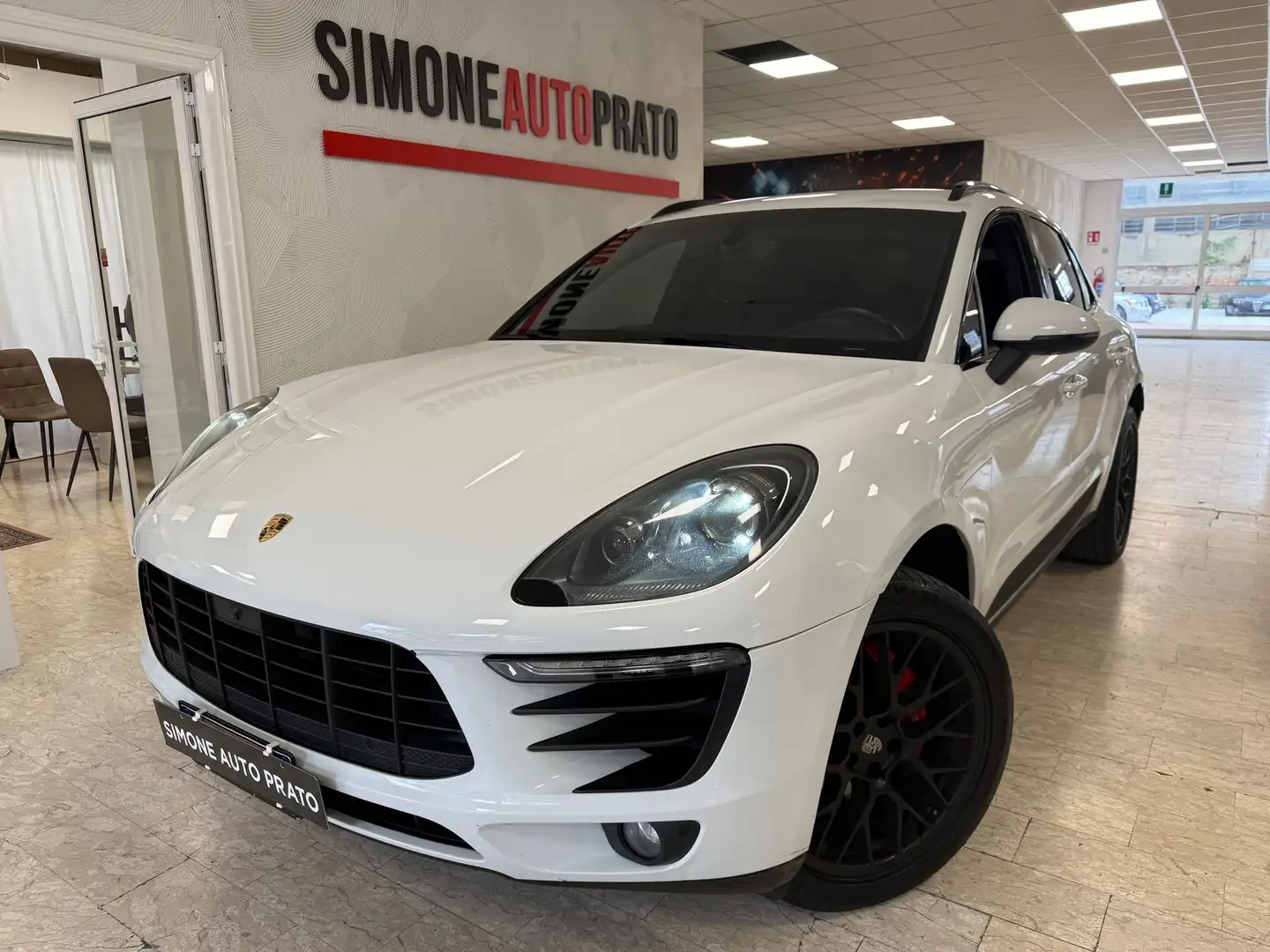 Porsche Macan Macan I 2014 3.0d S 250cv pdk Blanc - 1