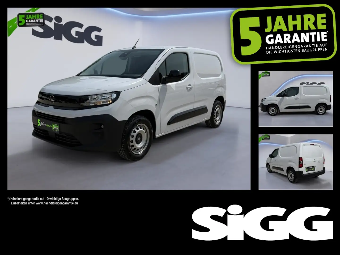 Opel Combo E Cargo 1.5 Diesel Navi Klima Holzboden Weiß - 1