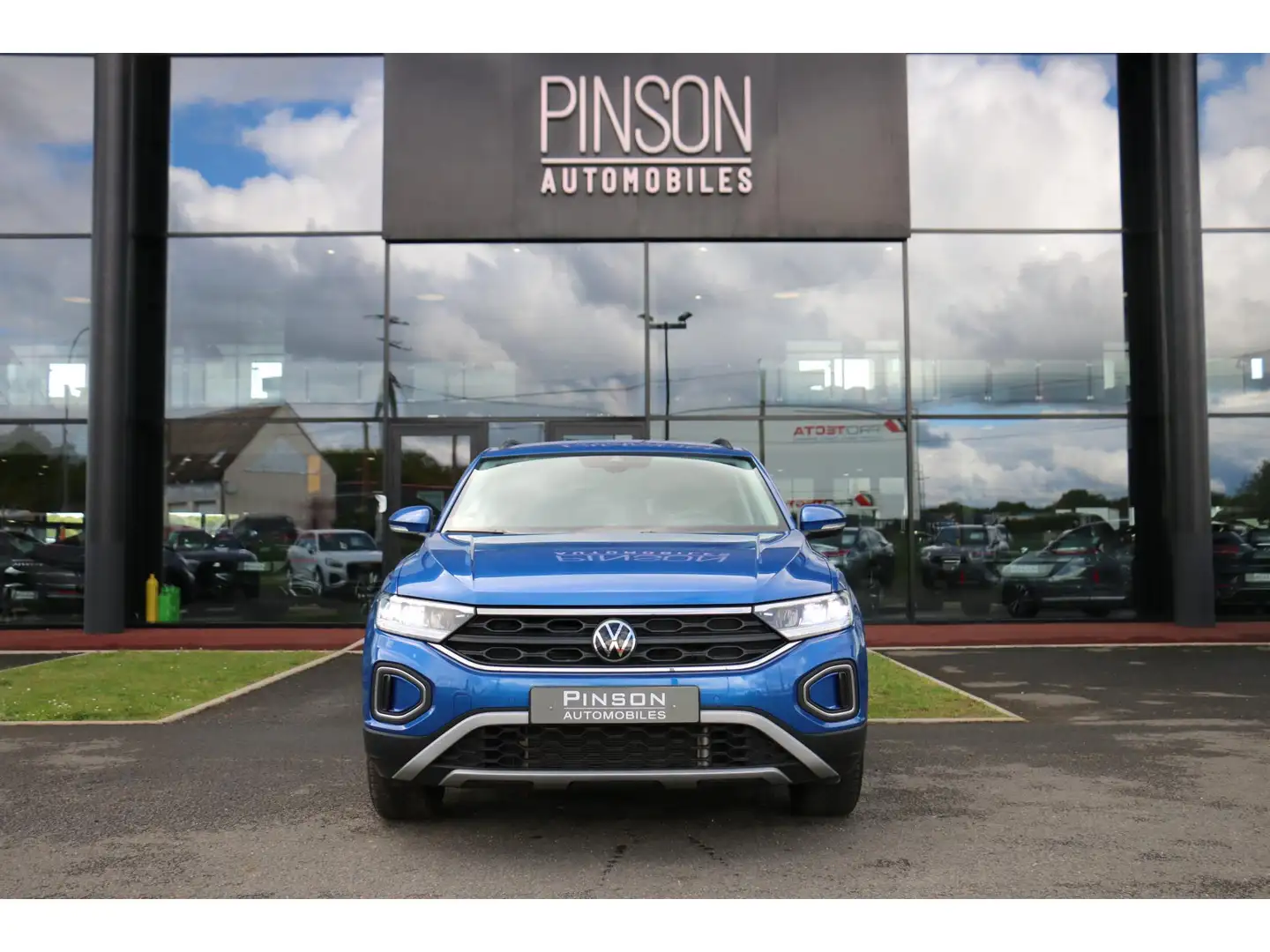 Volkswagen T-Roc T-Roc 1.0 TSI - 110 - LIFE SIEGES CHAUFF. - CARPLA Bleu - 2