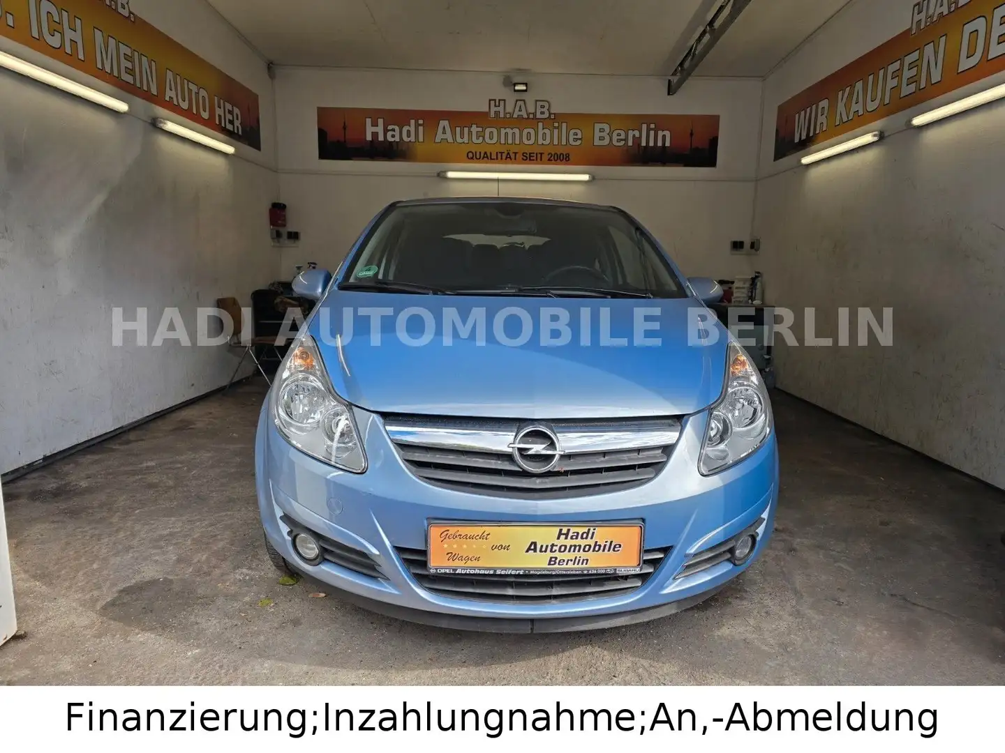 Opel Corsa D Edition/1.Hand/Garantie/TÜV Neu Blau - 2