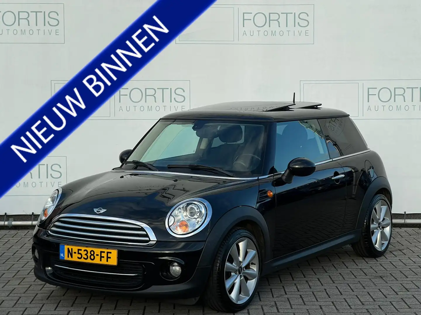 MINI Cooper Mini 1.6 Pepper PANO | STOELVERW | PDC ACHTER | NE Zwart - 1