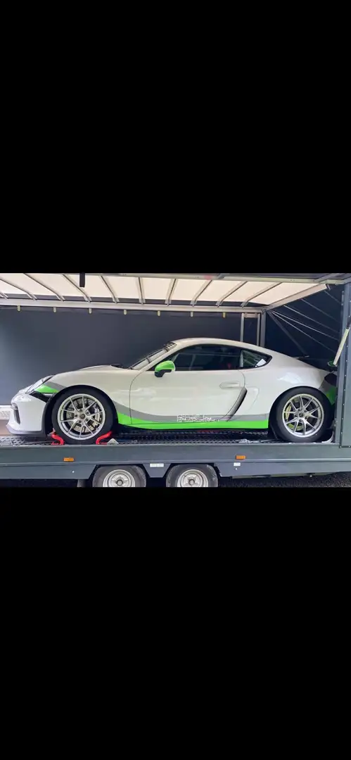 Porsche Cayman GT4 Clubsport 981 *ÖHLINS Fahrwerk*2Sitze Weiß - 2