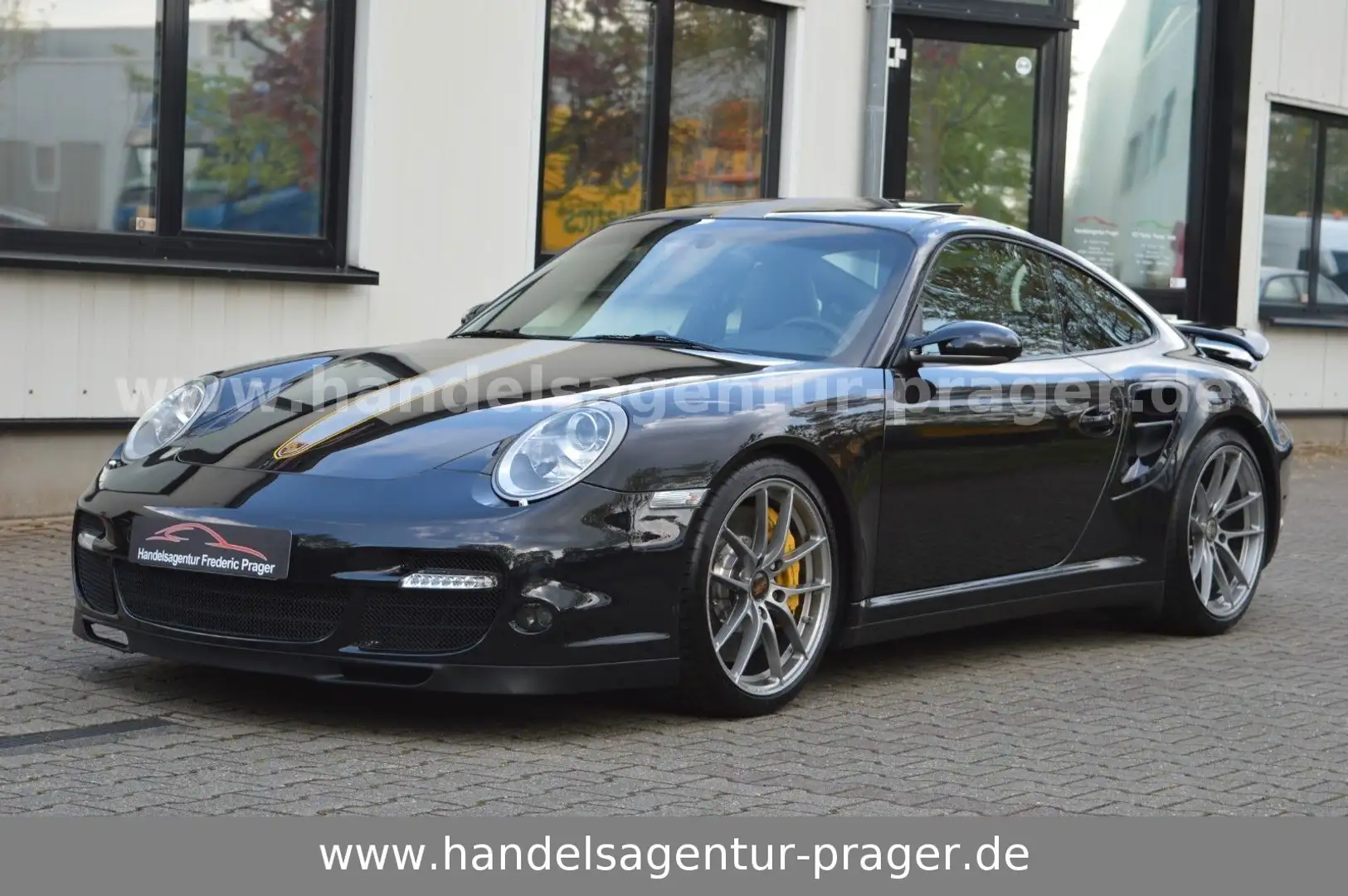Porsche 997 911 Turbo Coupe Schalter schwarz/schwarz Noir - 1