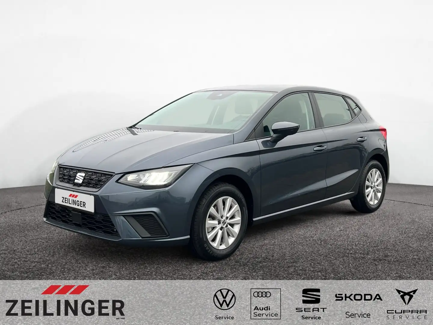 SEAT Ibiza Style TSI DSG|5J-GAR|NAVI|ACC|APP|WINTER-P Grau - 1