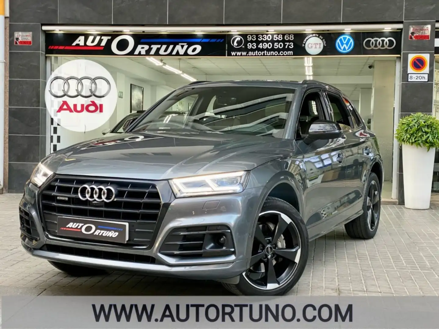 Audi Q5 40 TDI Black line quattro-ultra S tronic 140kW Grau - 1