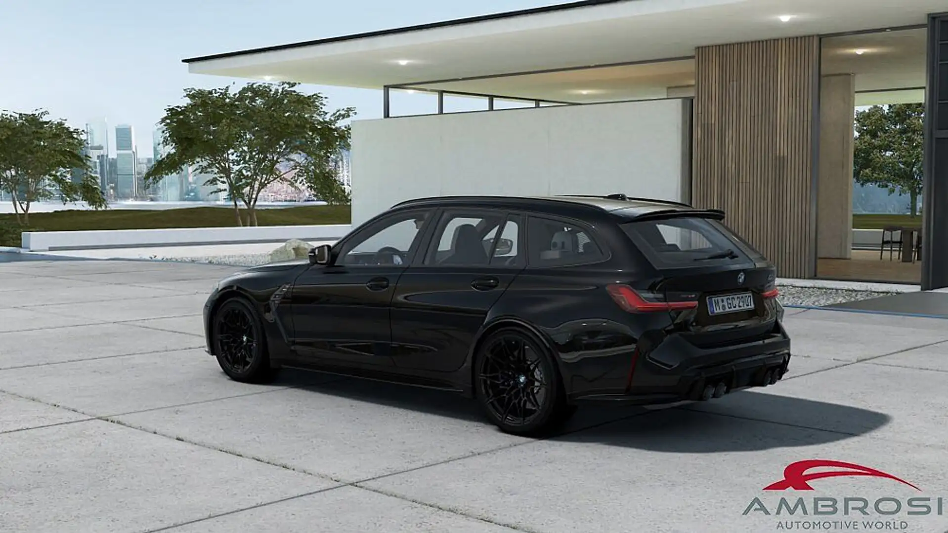 BMW M3 Competition M xDrive Touring Nero - 2