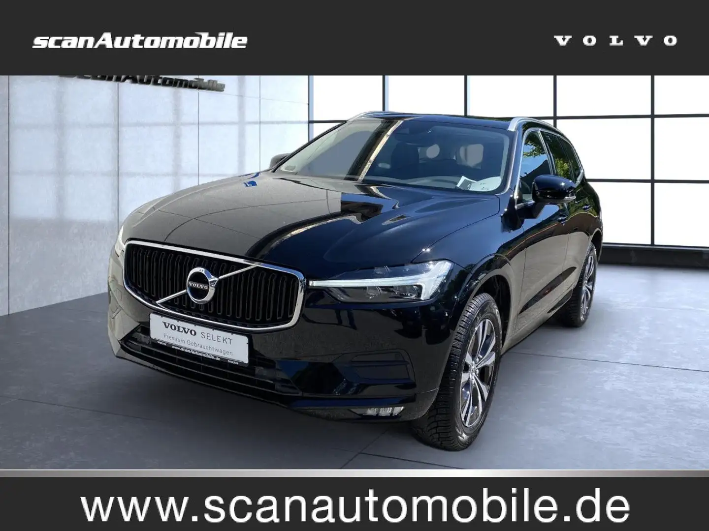 Volvo XC60 XC 60 Momentum Pro AWD Bluetooth Navi LED Klima Zwart - 1