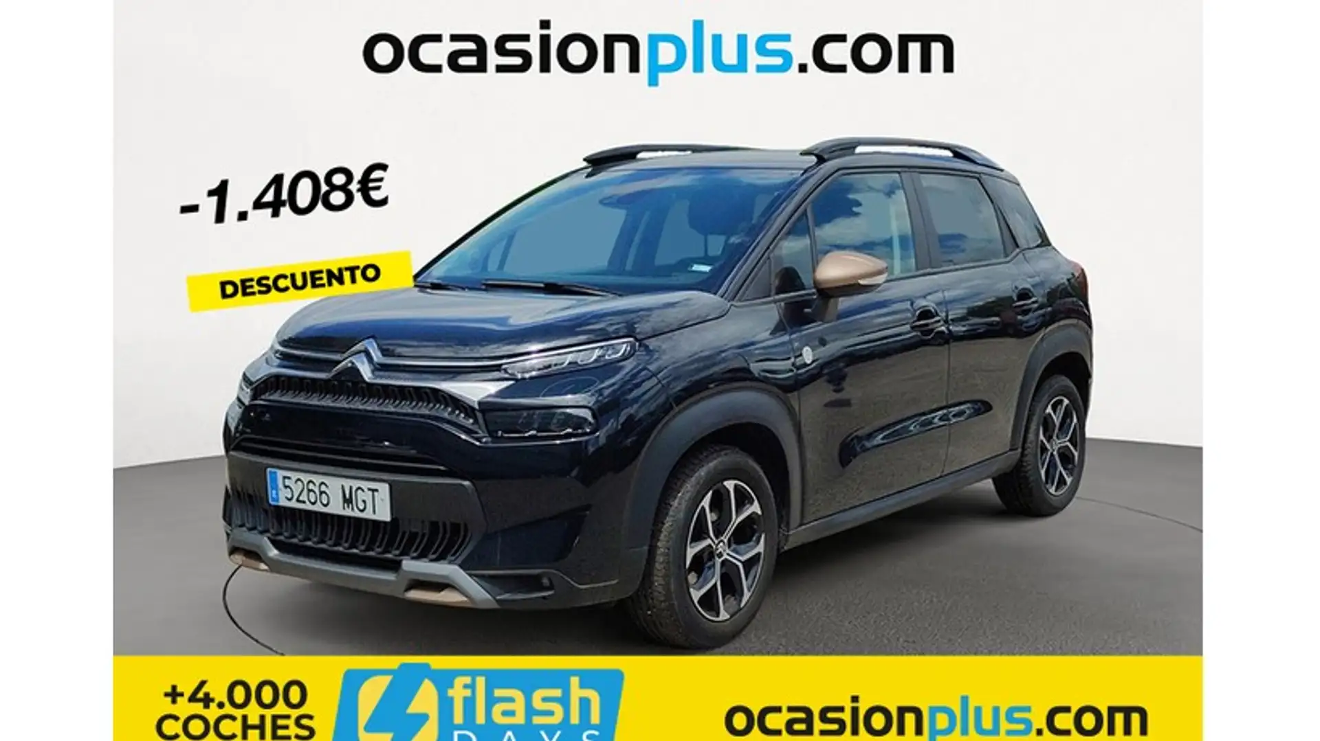 Citroen C3 Aircross BlueHDi S&S C-Series 110 Zwart - 1
