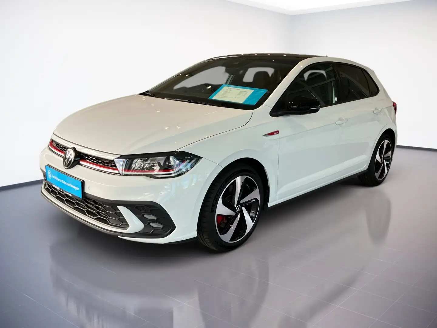 Volkswagen Polo GTI 2.0TSI 207PS DSG ACC.IQ.LIGHT.2xPDC.NAVI.SHZG Blanc - 2