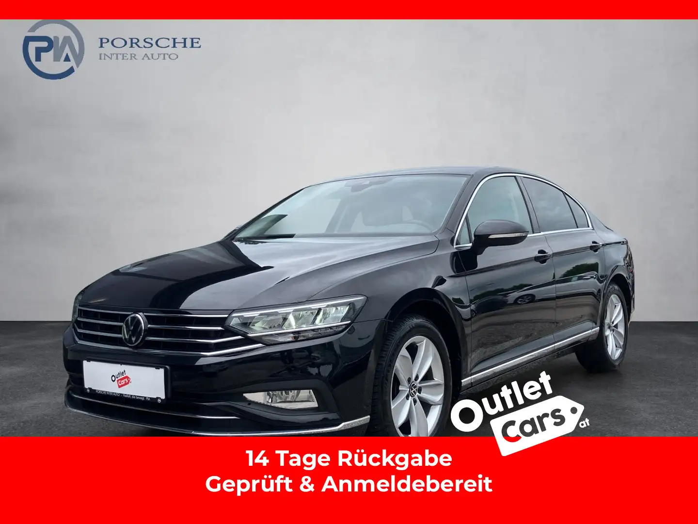 Volkswagen Passat Elegance TDI DSG Zwart - 1