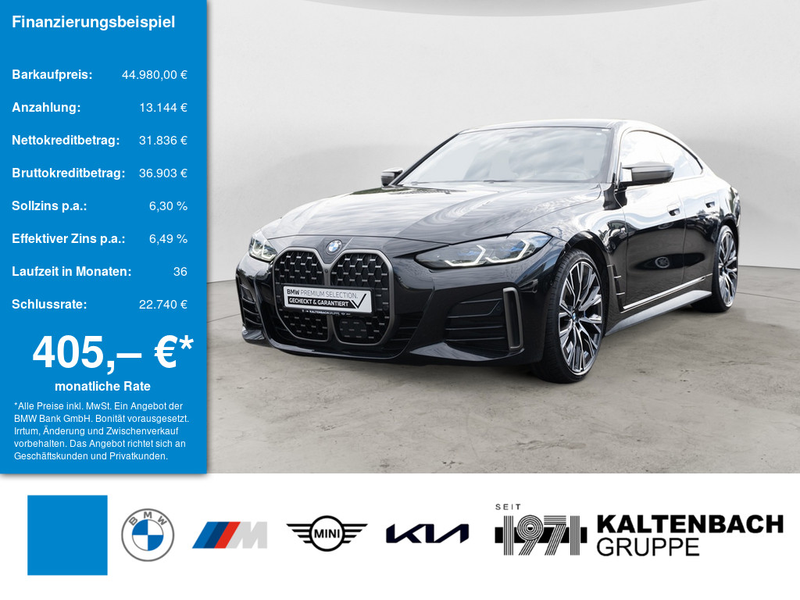 BMW 440 Gran Coupe xDrive HUD 360° LASER LED ACC