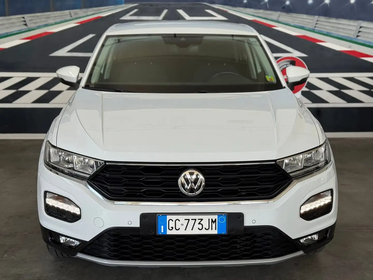 Volkswagen T-Roc 1.6 tdi 115cv BlueMotion EURO 6D Bianco - 2