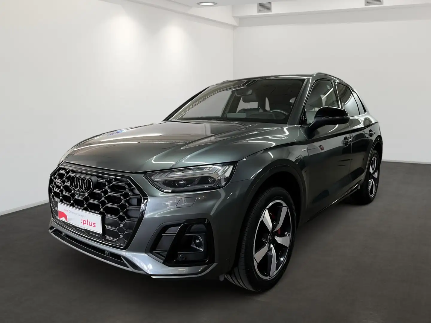 Audi Q5 50 TDI quattro s-line Busi+ParkenPaket AHK PA Grau - 2
